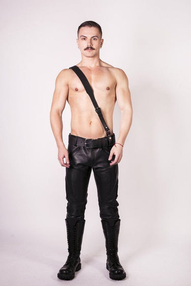 Prowler RED Sam Browne Belt Black Menswear Prowler RED (ABS PRO)